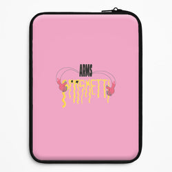 Arms Spaghetti - Pink Universal Laptop Sleeve