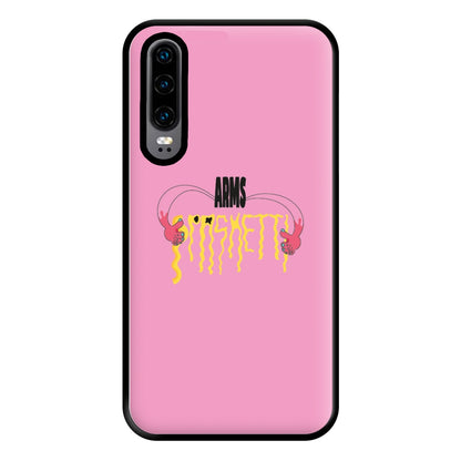 Arms Spaghetti - Pink Phone Case for Huawei P30