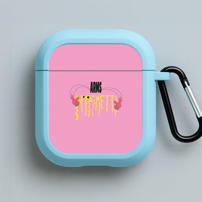 Arms Spaghetti - Pink Blue AirPods Case