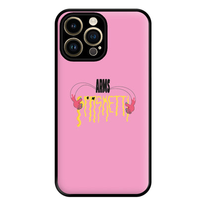 Arms Spaghetti - Pink Phone Case for iPhone 14 Pro Max