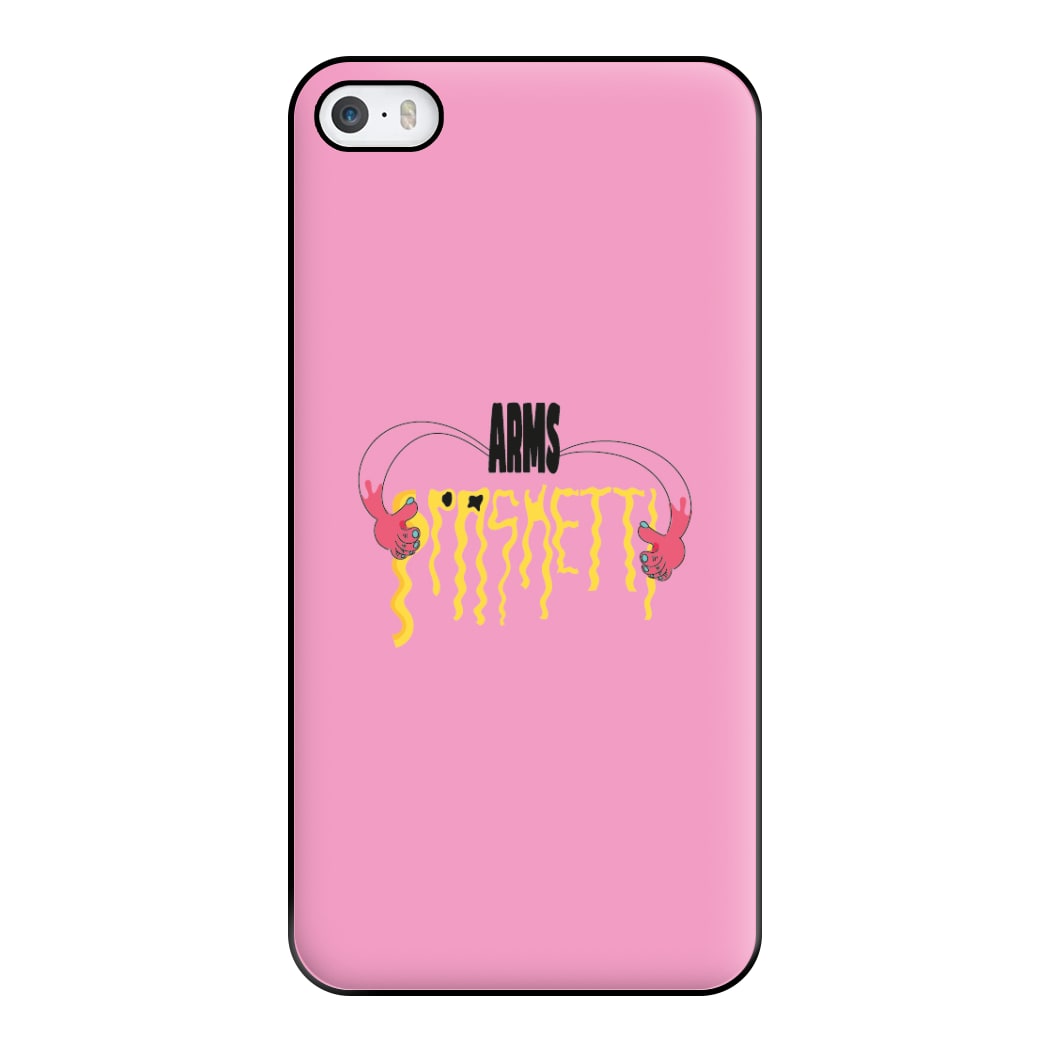 Arms Spaghetti - Pink Phone Case for iPhone 5 / 5s / SE 2016