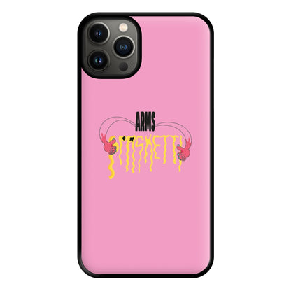 Arms Spaghetti - Pink Phone Case for iPhone 13