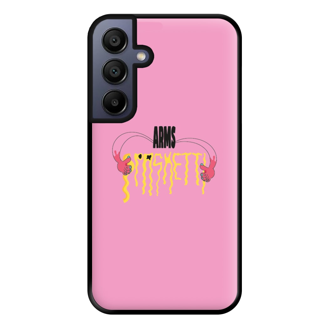 Arms Spaghetti - Pink Phone Case for Galaxy A15