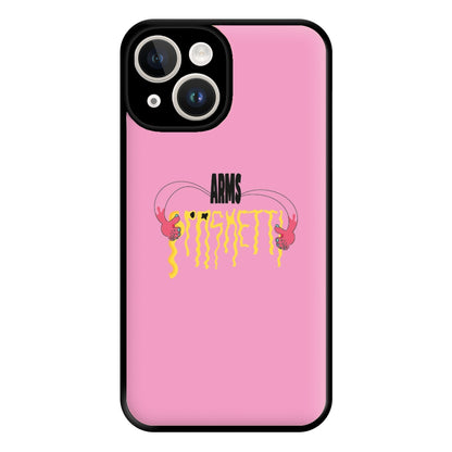 Arms Spaghetti - Pink Phone Case for iPhone 14