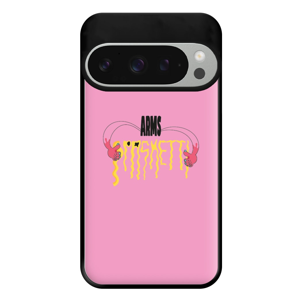 Arms Spaghetti - Pink Phone Case for Google Pixel 9 Pro XL