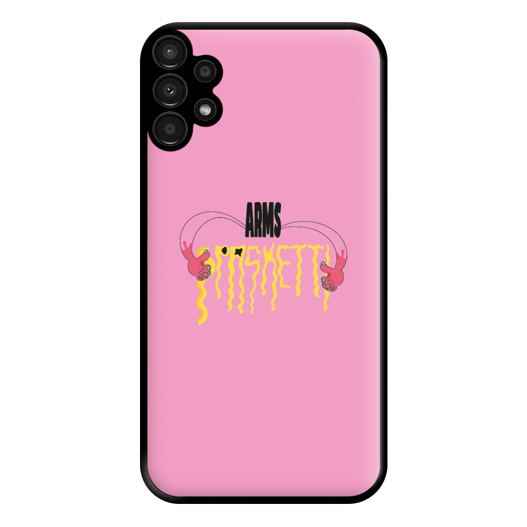 Arms Spaghetti - Pink Phone Case for Galaxy A13