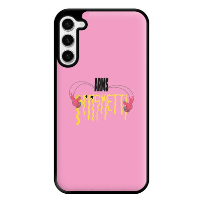 Arms Spaghetti - Pink Phone Case for Galaxy S23 Plus