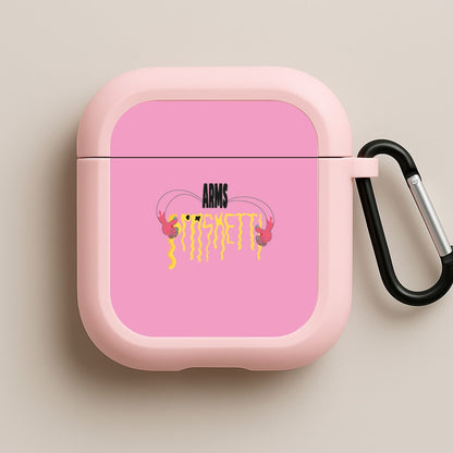 Arms Spaghetti - Pink Pink AirPods Case