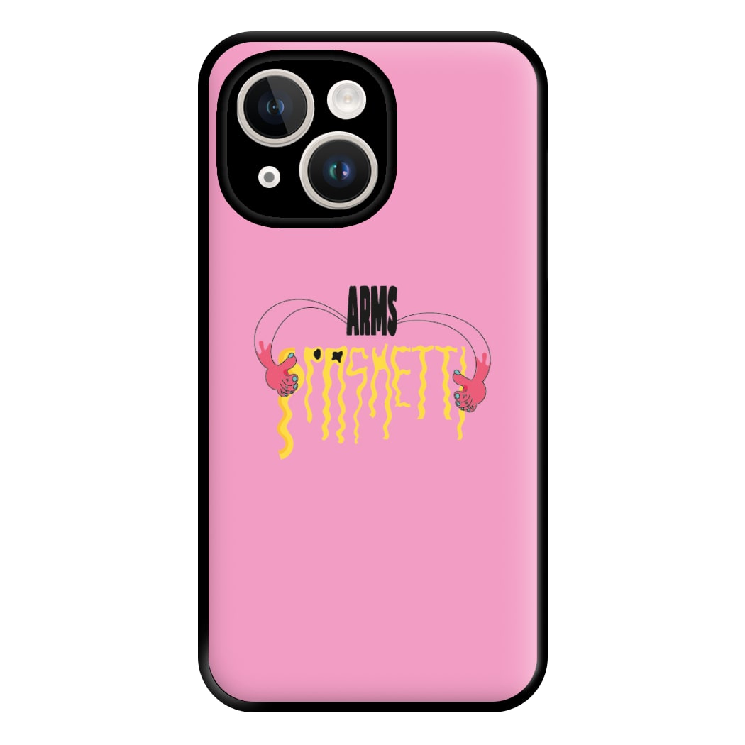 Arms Spaghetti - Pink Phone Case for iPhone 14 Plus