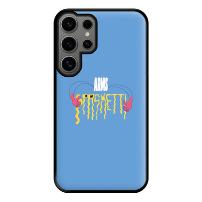 Arms Spaghetti - Blue Phone Case for Galaxy S24 Ultra