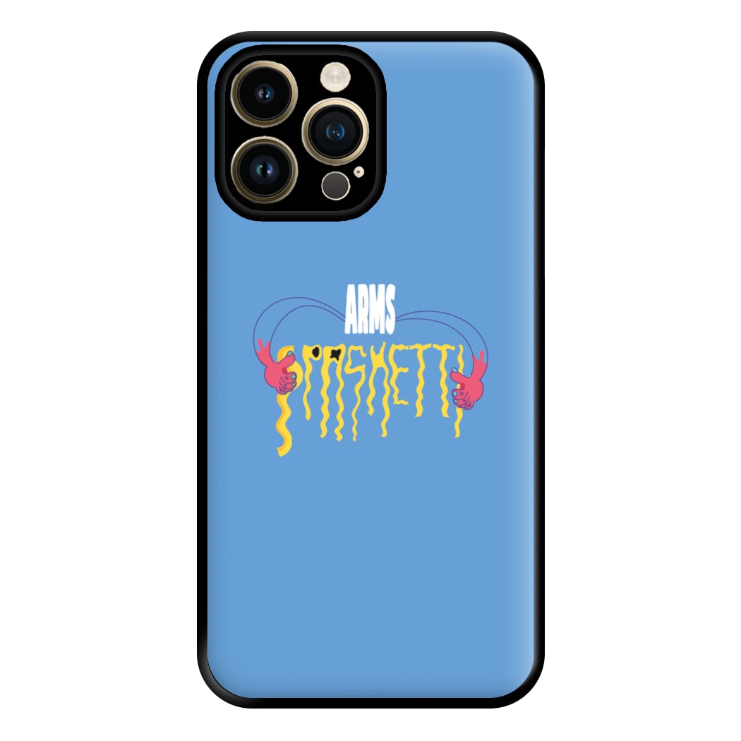 Arms Spaghetti - Blue Phone Case for iPhone 14 Pro Max