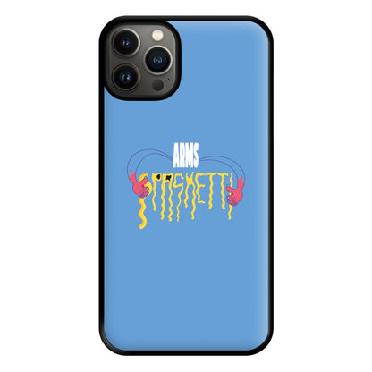 Arms Spaghetti - Blue Phone Case for iPhone 13