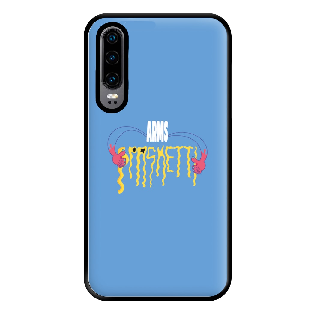 Arms Spaghetti - Blue Phone Case for Huawei P30