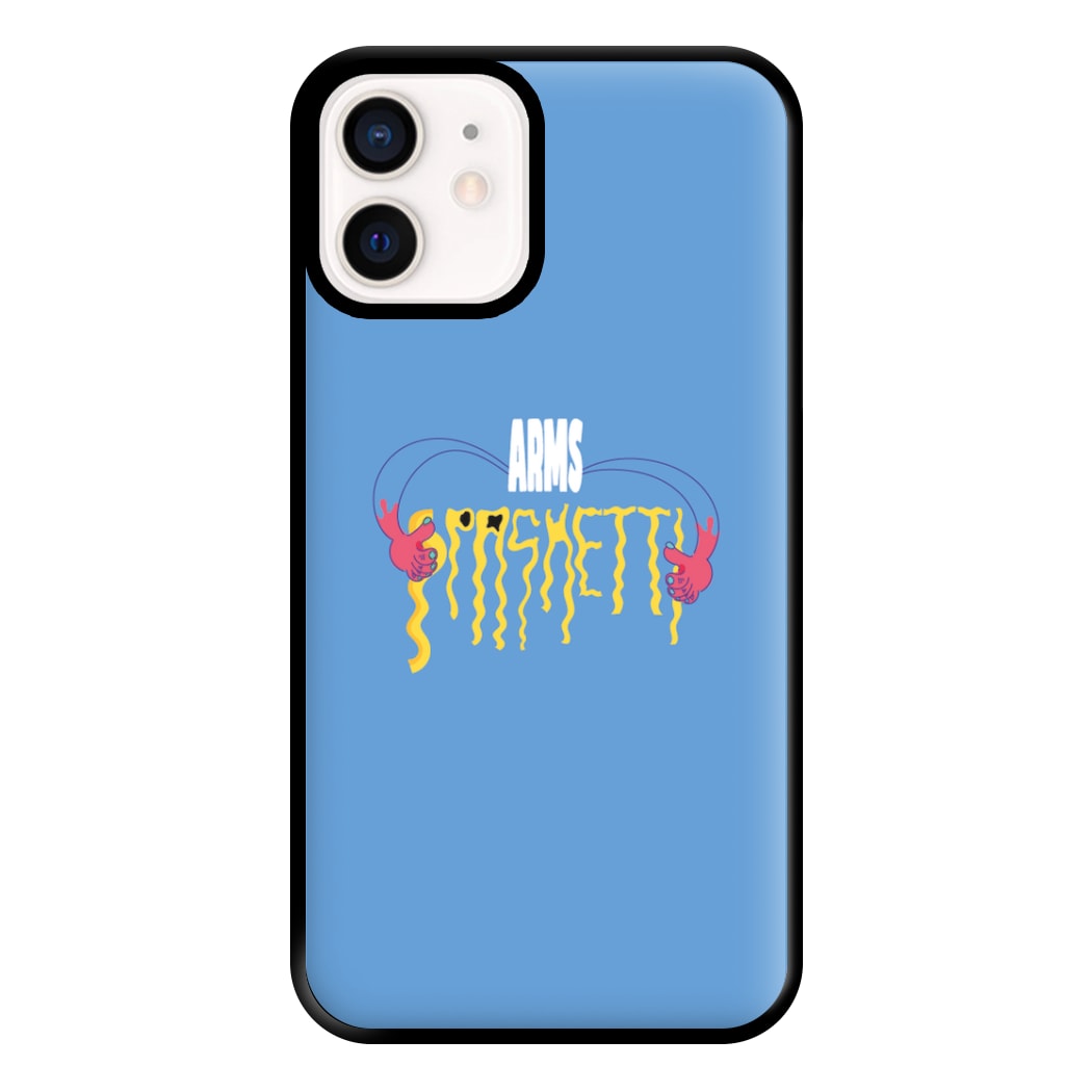 Arms Spaghetti - Blue Phone Case for iPhone 13 Mini