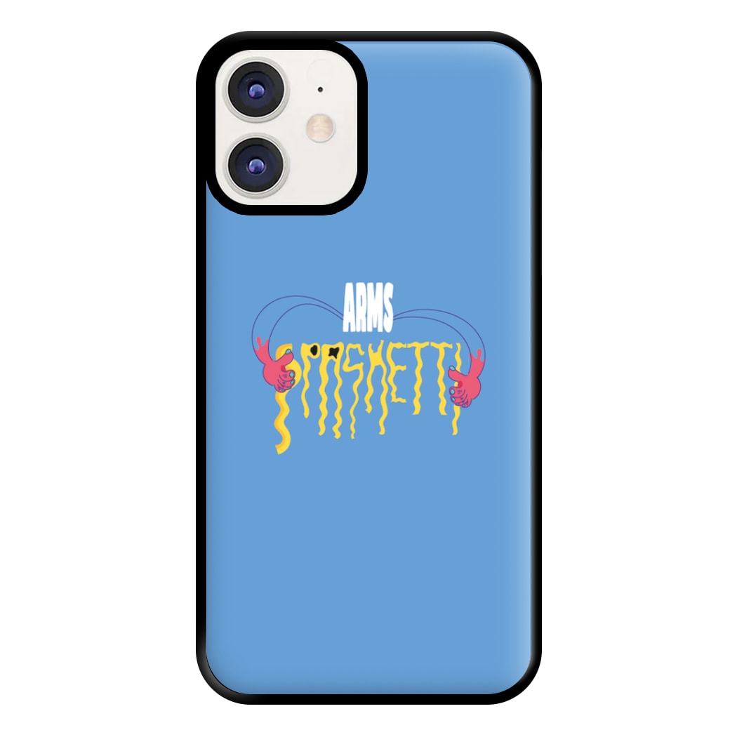 Arms Spaghetti - Blue Phone Case for iPhone 11