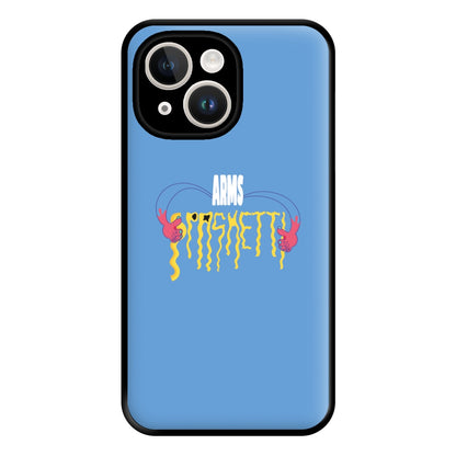 Arms Spaghetti - Blue Phone Case for iPhone 14 Plus