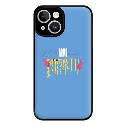 Arms Spaghetti - Blue Phone Case for iPhone 14