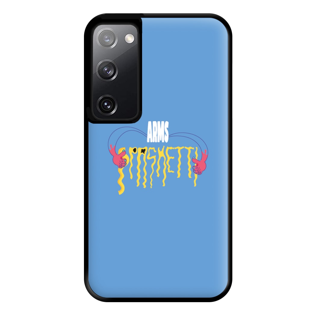 Arms Spaghetti - Blue Phone Case for Galaxy S20