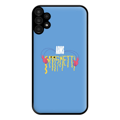 Arms Spaghetti - Blue Phone Case for Galaxy A13