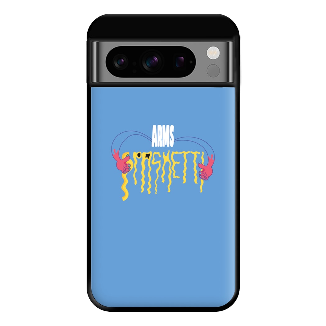 Arms Spaghetti - Blue Phone Case for Google Pixel 8 Pro