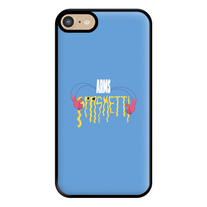 Arms Spaghetti - Blue Phone Case for iPhone 6 / 7 / 8 / SE