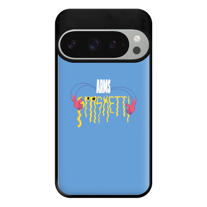 Arms Spaghetti - Blue Phone Case for Google Pixel 9 Pro XL