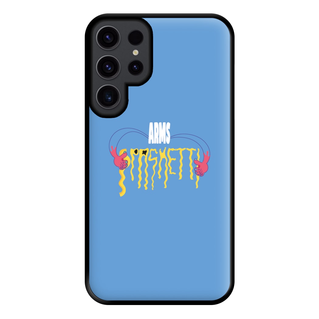 Arms Spaghetti - Blue Phone Case for Galaxy S23 Ultra