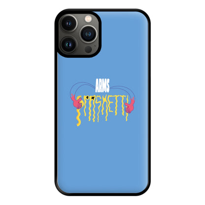 Arms Spaghetti - Blue Phone Case for iPhone 13 Pro Max