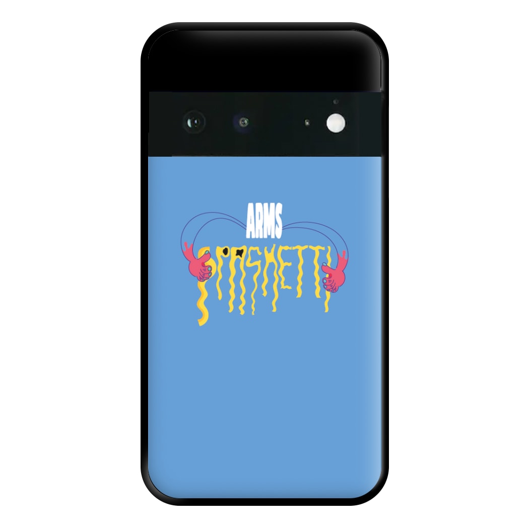 Arms Spaghetti - Blue Phone Case for Google Pixel 6a