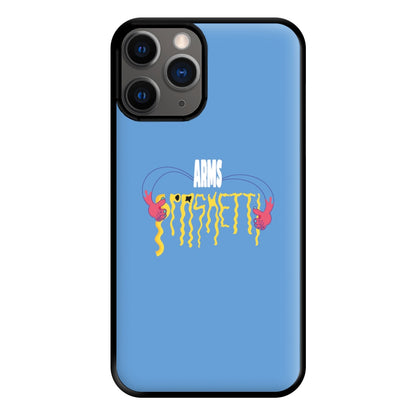 Arms Spaghetti - Blue Phone Case for iPhone 12 Pro Max