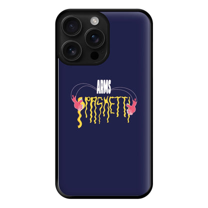 Arms Spaghetti - Dark Blue Phone Case for iPhone 16 Pro Max