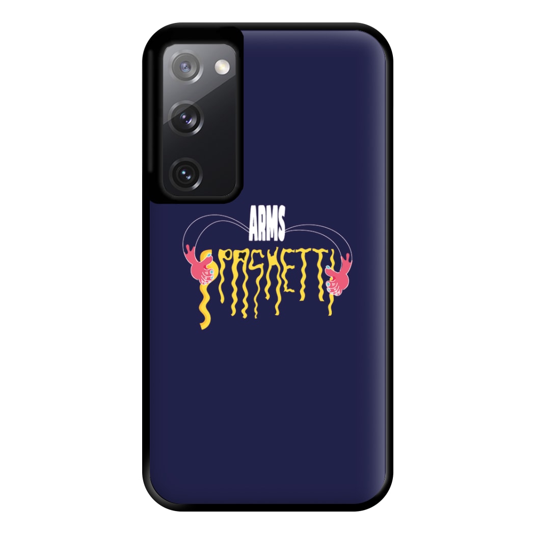 Arms Spaghetti - Dark Blue Phone Case for Galaxy S20FE