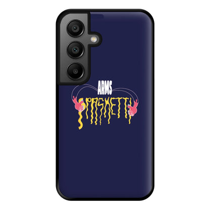 Arms Spaghetti - Dark Blue Phone Case for Google Pixel 8