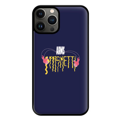 Arms Spaghetti - Dark Blue Phone Case for iPhone 13 Pro Max