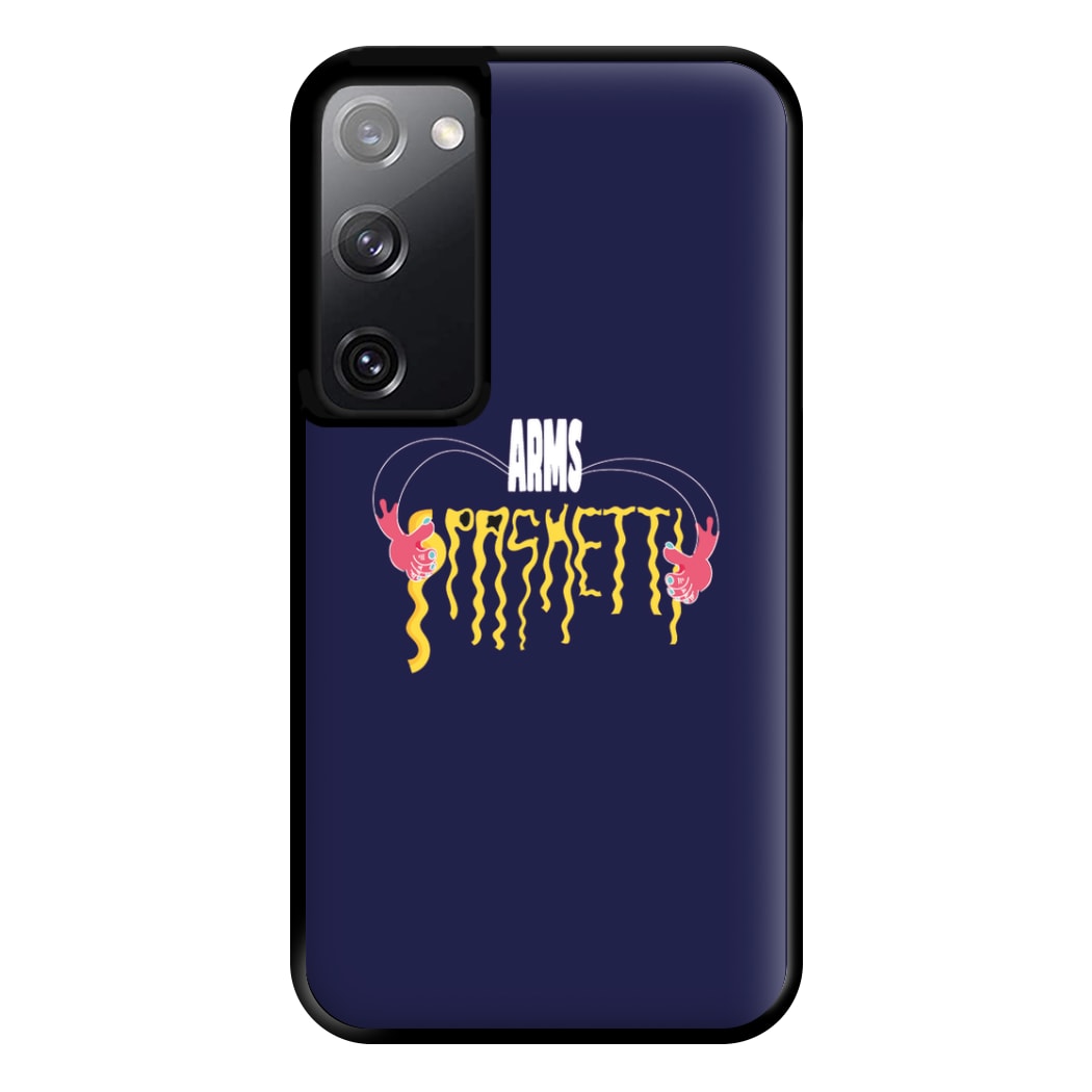 Arms Spaghetti - Dark Blue Phone Case for Galaxy S20