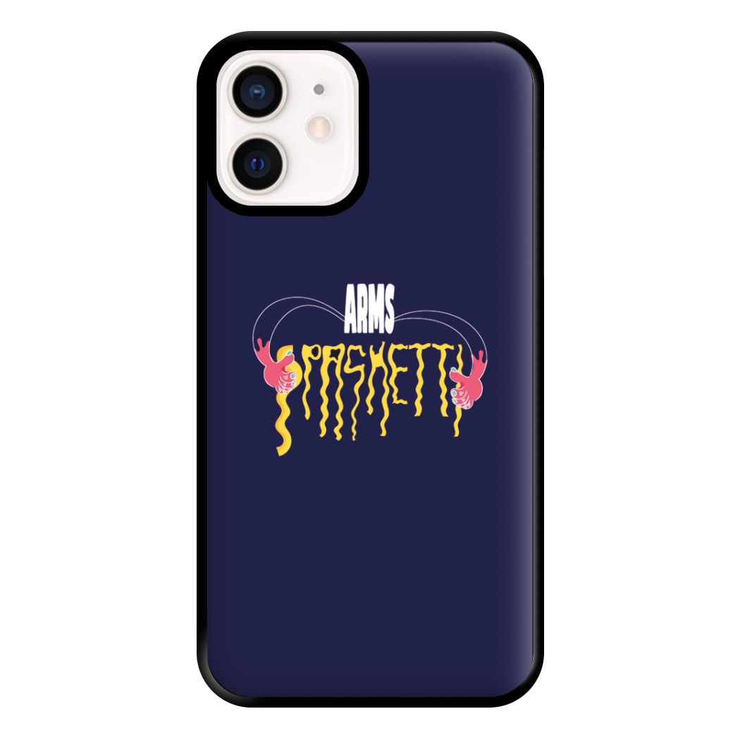 Arms Spaghetti - Dark Blue Phone Case for iPhone 13 Mini