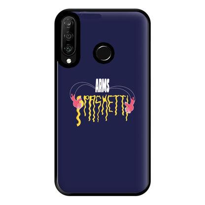 Arms Spaghetti - Dark Blue Phone Case for Huawei P30 Lite