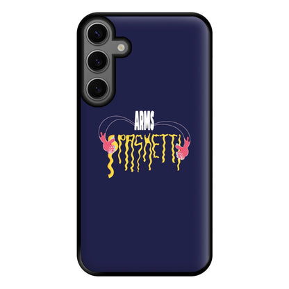 Arms Spaghetti - Dark Blue Phone Case for Galaxy S23FE