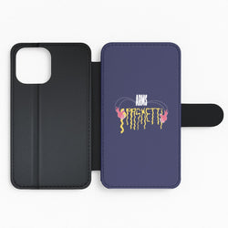 Arms Spaghetti - Dark Blue Flip Phone Case
