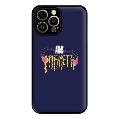 Arms Spaghetti - Dark Blue Phone Case for iPhone 14 Pro Max