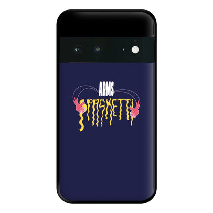 Arms Spaghetti - Dark Blue Phone Case for Google Pixel 6a