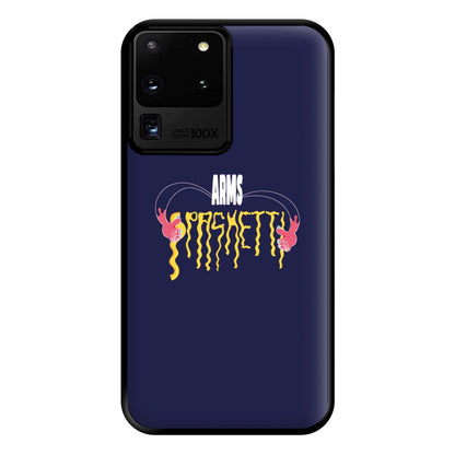 Arms Spaghetti - Dark Blue Phone Case for Galaxy S20 Ultra