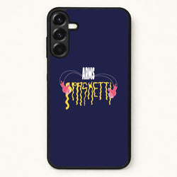 Arms Spaghetti - Dark Blue Phone Case for Galaxy A17