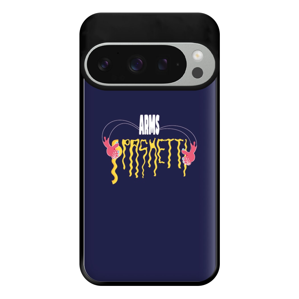 Arms Spaghetti - Dark Blue Phone Case for Google Pixel 9 Pro XL