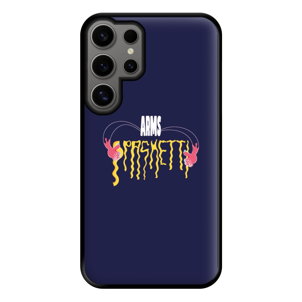 Arms Spaghetti - Dark Blue Phone Case for Galaxy S24 Ultra