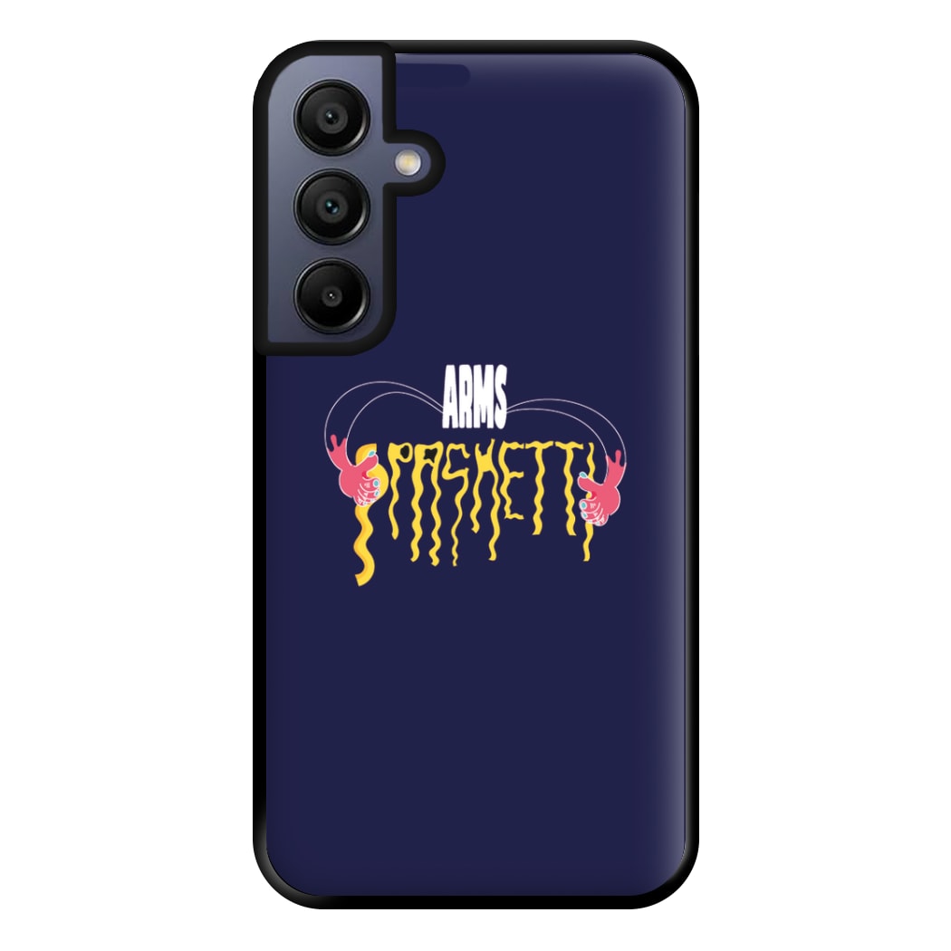 Arms Spaghetti - Dark Blue Phone Case for Galaxy A15