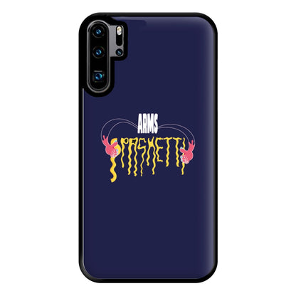 Arms Spaghetti - Dark Blue Phone Case for Huawei P30 Pro