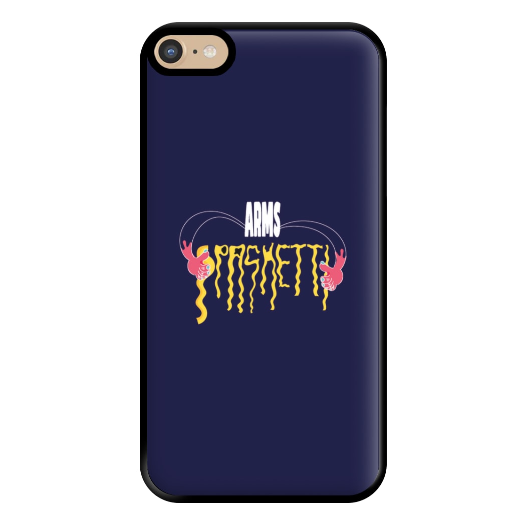 Arms Spaghetti - Dark Blue Phone Case for iPhone 6 Plus / 7 Plus / 8 Plus