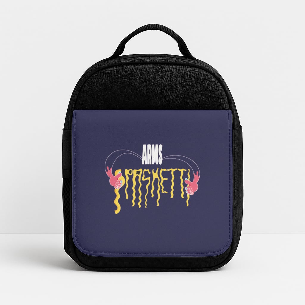 Arms Spaghetti - Dark Blue Lunchbox