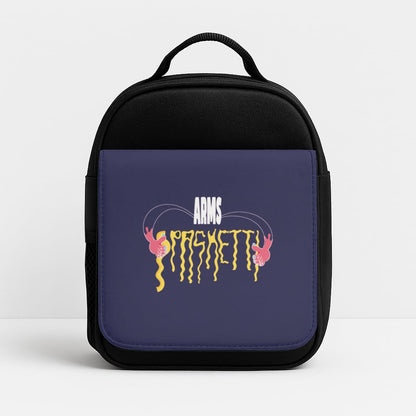 Arms Spaghetti - Dark Blue Insulated Lunchbox